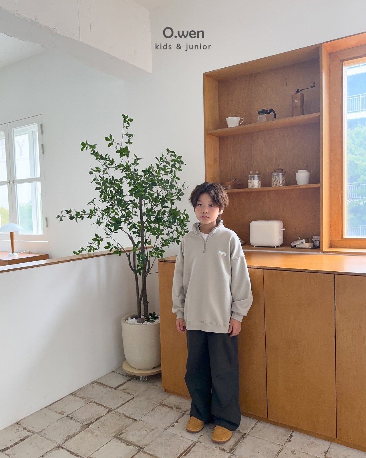 《予約》Lemona Anorak Sweatshirt / O.wen