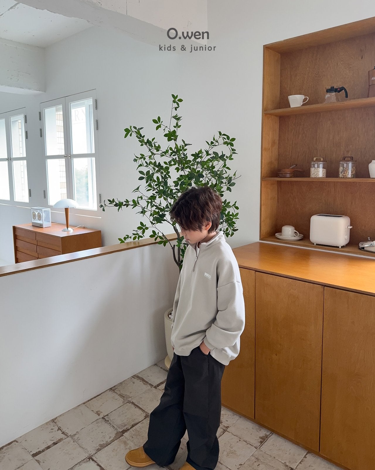 《予約》Lemona Anorak Sweatshirt / O.wen