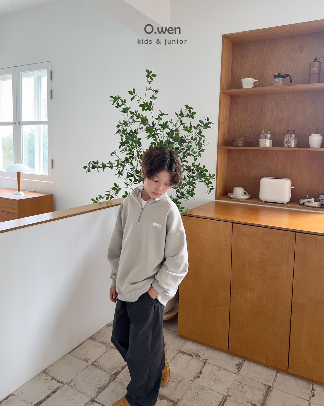 《予約》Lemona Anorak Sweatshirt / O.wen