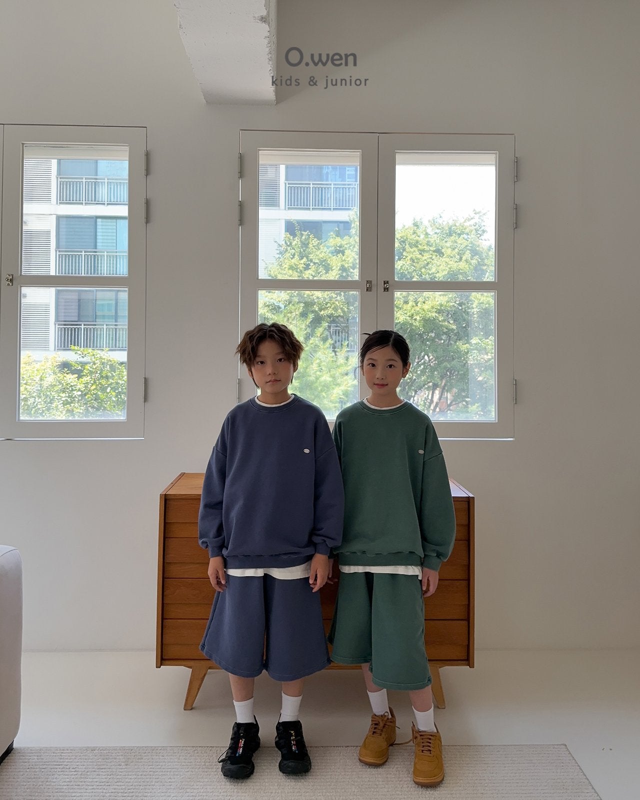 《予約》Moody Pigment Bermuda Set-up / O.wen
