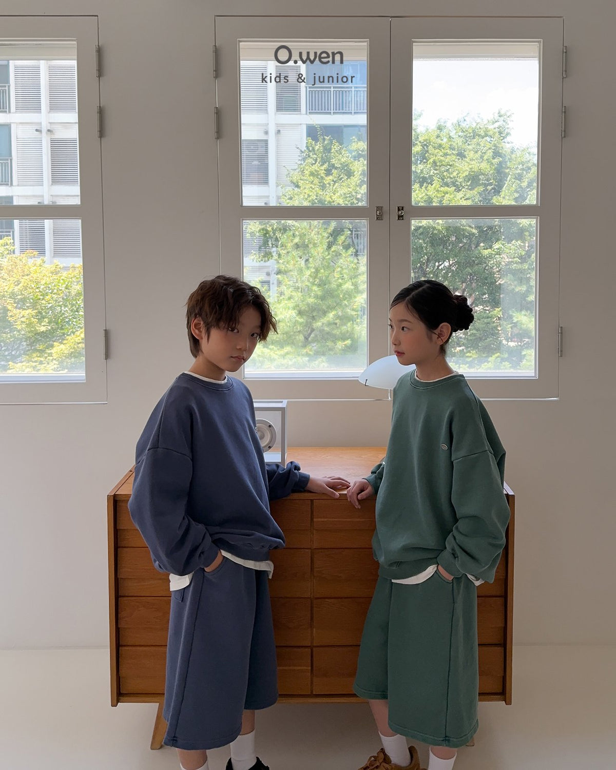 《予約》Moody Pigment Bermuda Set-up / O.wen