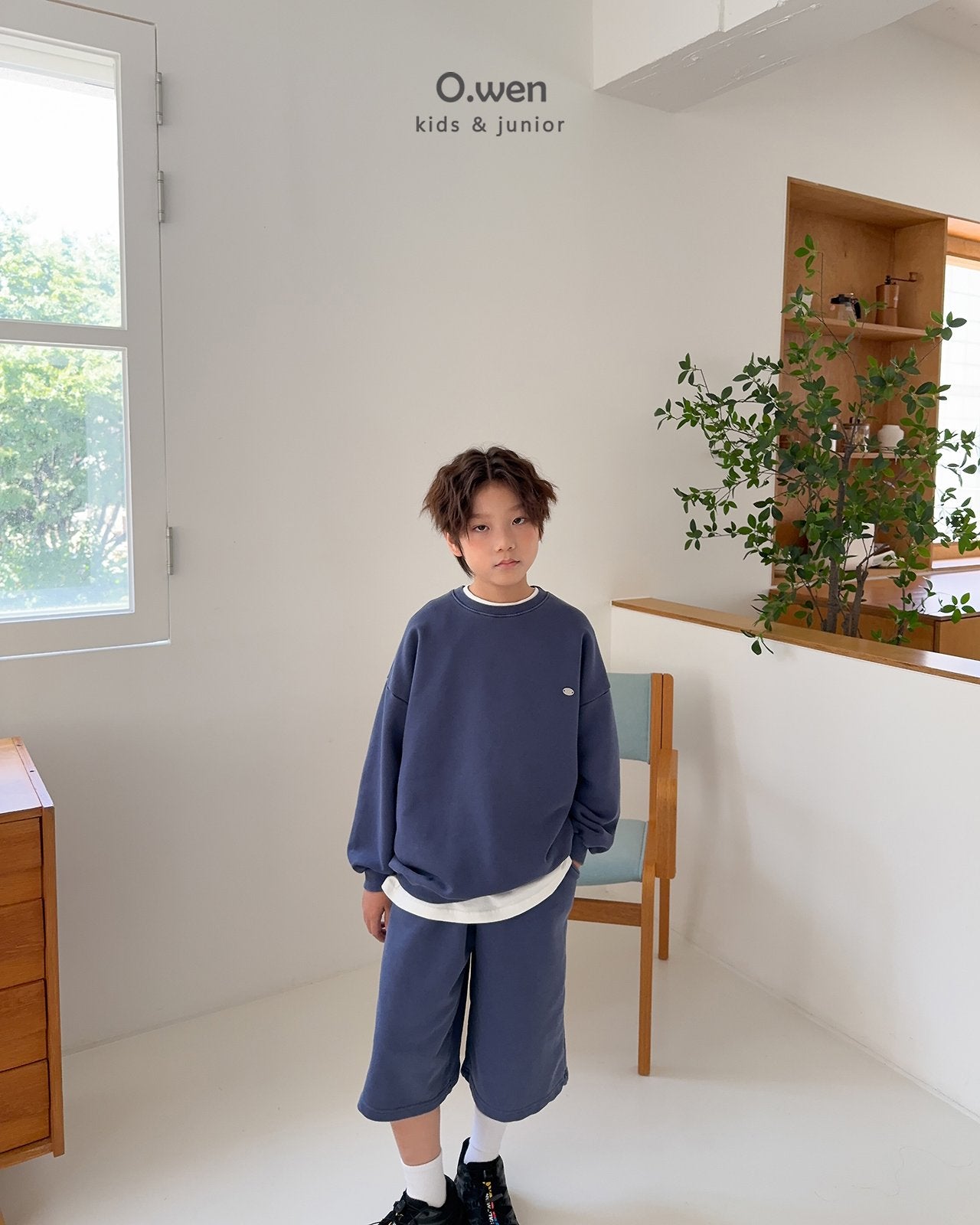 《予約》Moody Pigment Bermuda Set-up / O.wen
