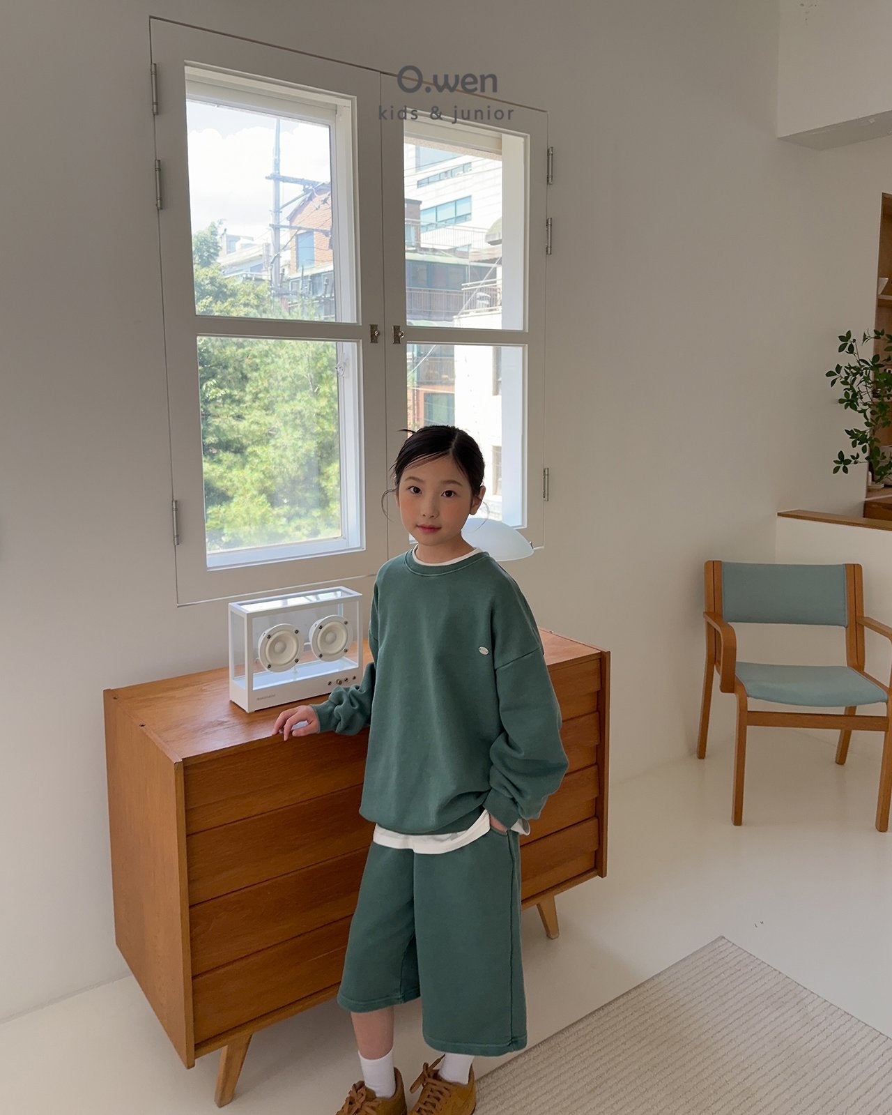《予約》Moody Pigment Bermuda Set-up / O.wen