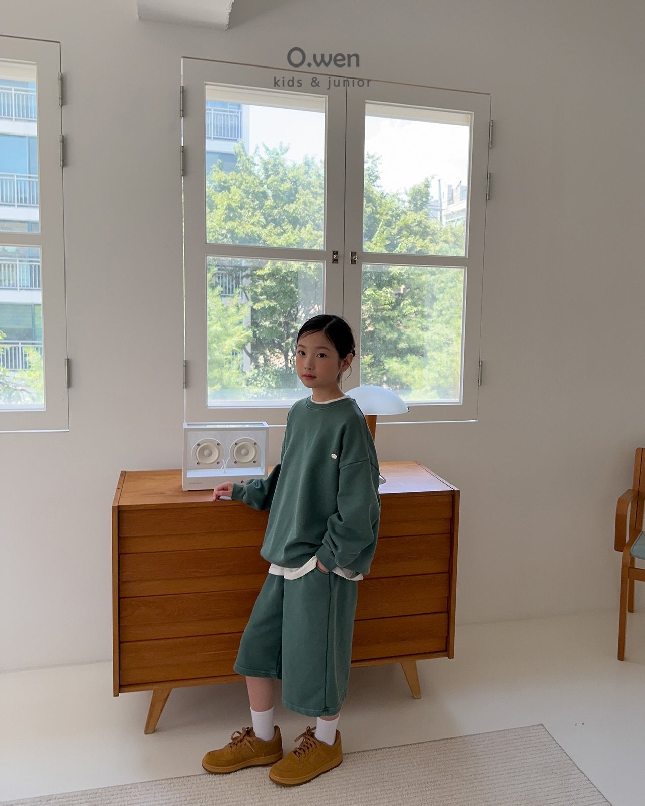 《予約》Moody Pigment Bermuda Set-up / O.wen