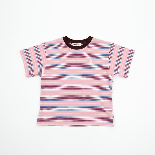 《予約》Mix Stripe Tee / BETTER J.