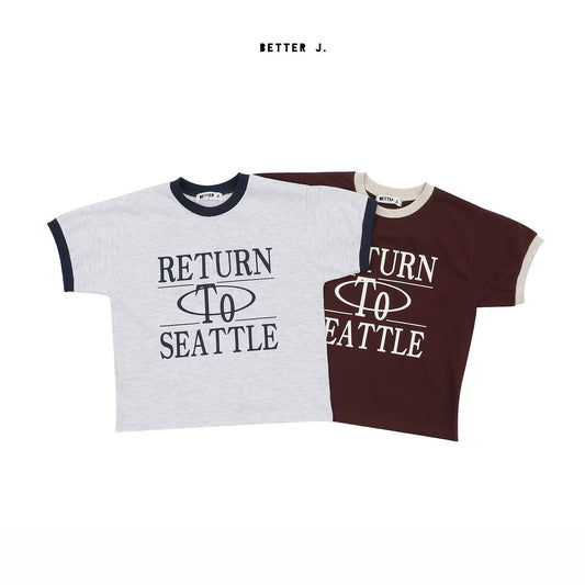 《予約》Seattle Tee / BETTER J.
