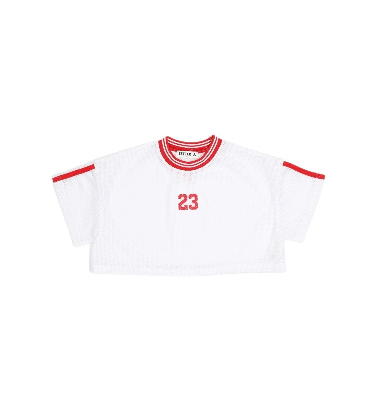 《予約》Mesh Crop Tee / BETTER J.