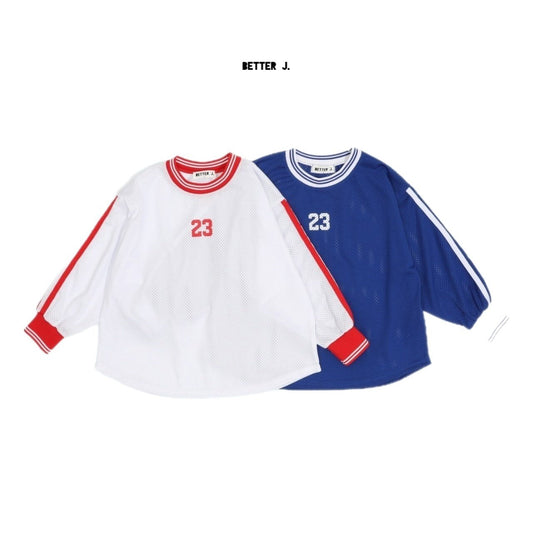《予約》Mesh Line Tee / BETTER J.