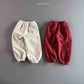 《予約》Fleece Line Jogger Pants / andbutter