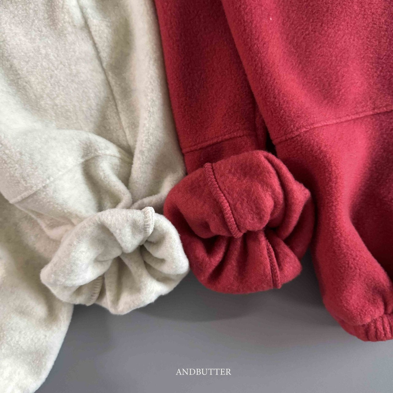 《予約》Fleece Line Jogger Pants / andbutter