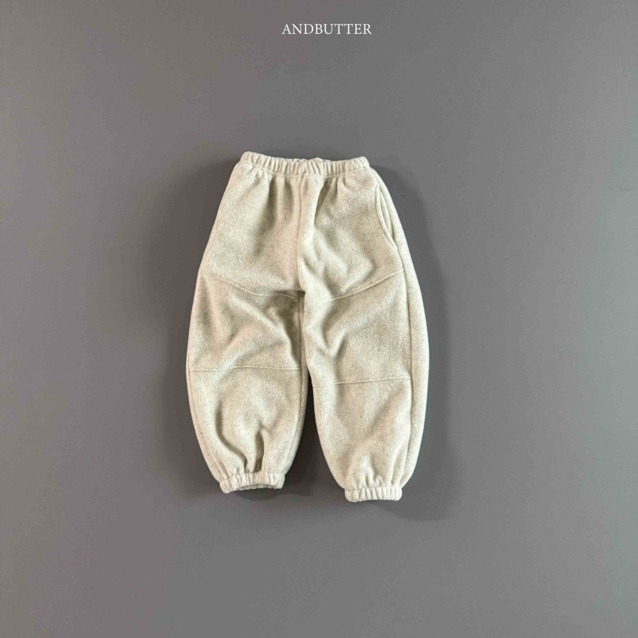 《予約》Fleece Line Jogger Pants / andbutter