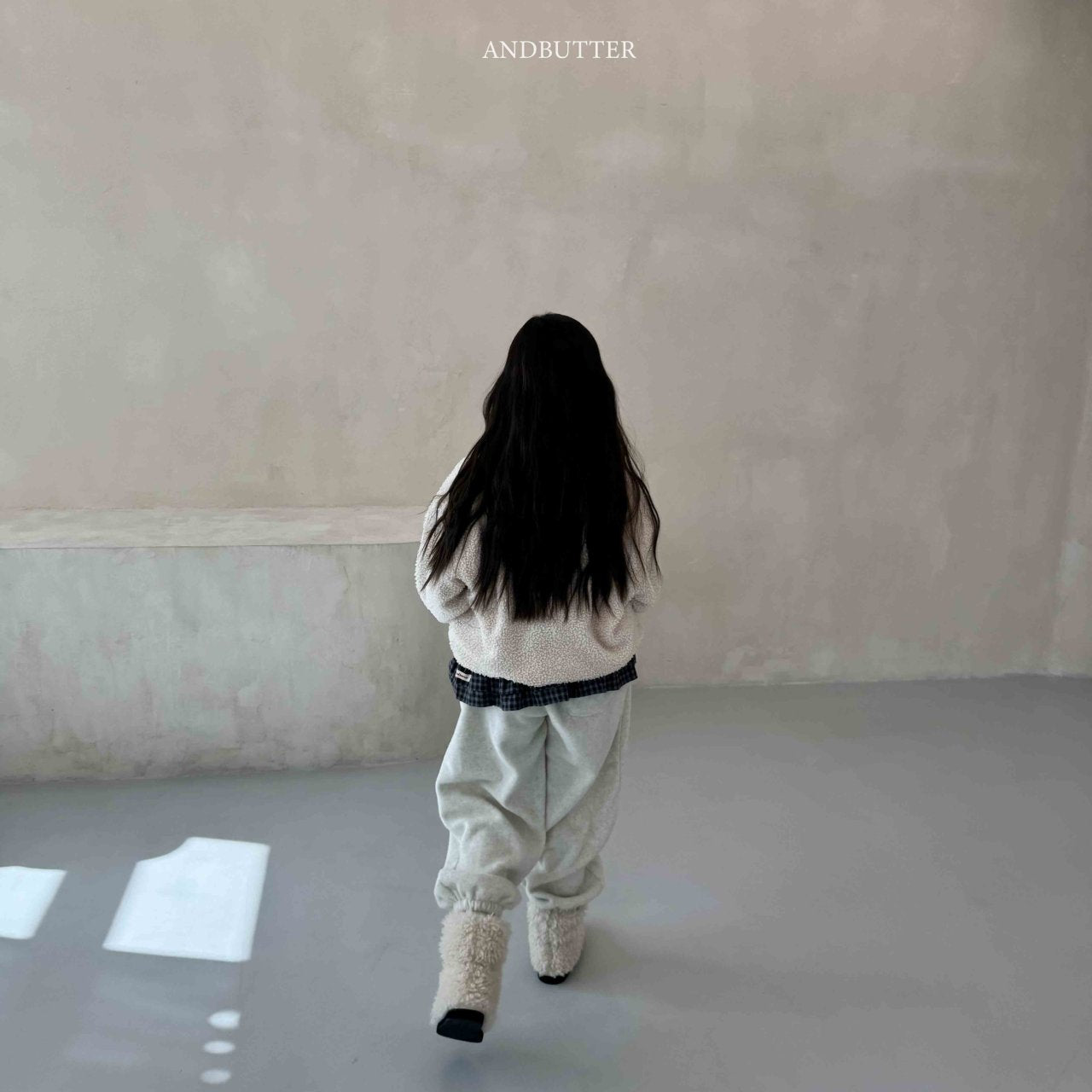 《予約》Fleece Line Jogger Pants / andbutter