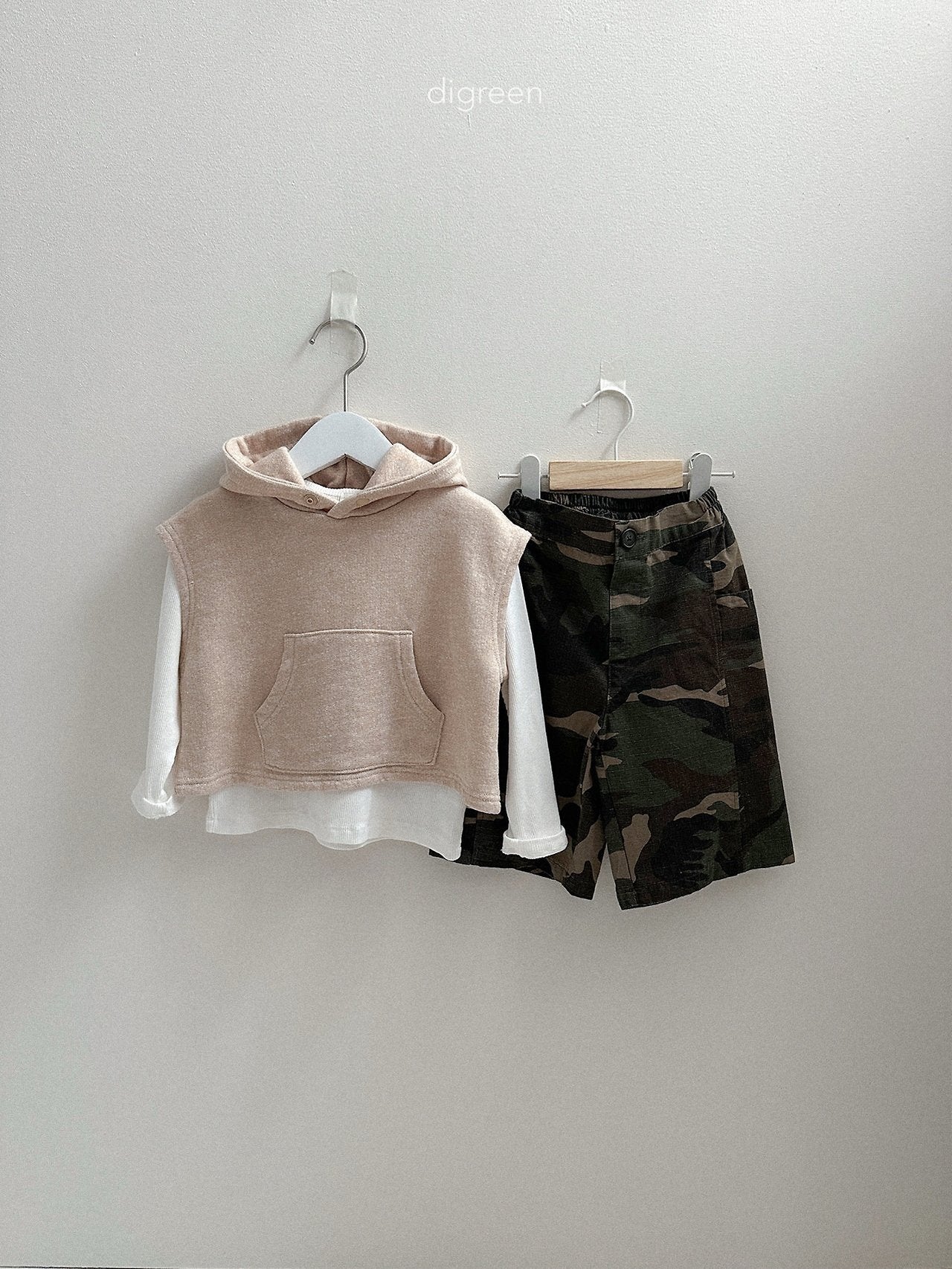 《予約》Camo Bermuda Pants / digreen