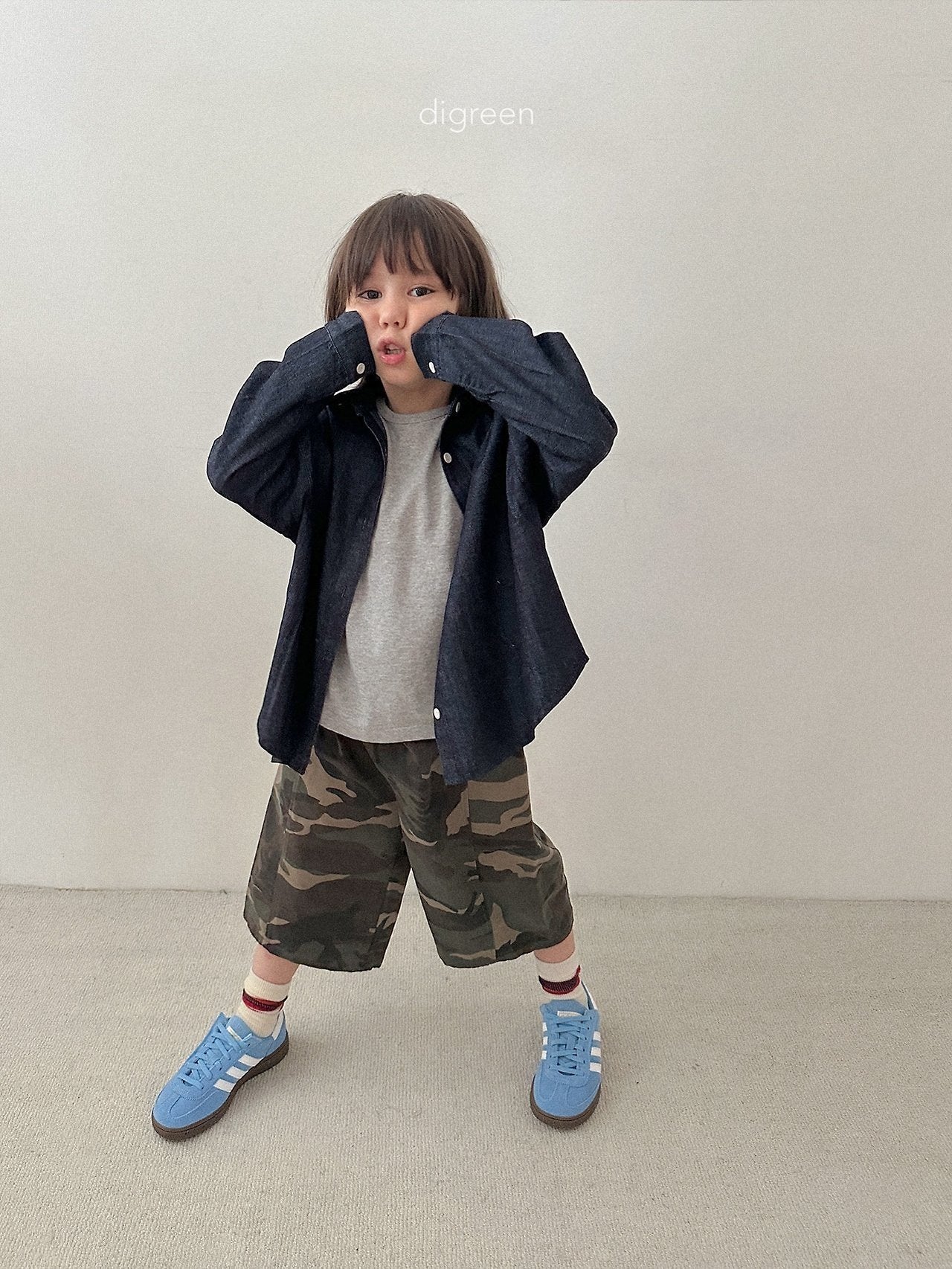 《予約》Camo Bermuda Pants / digreen