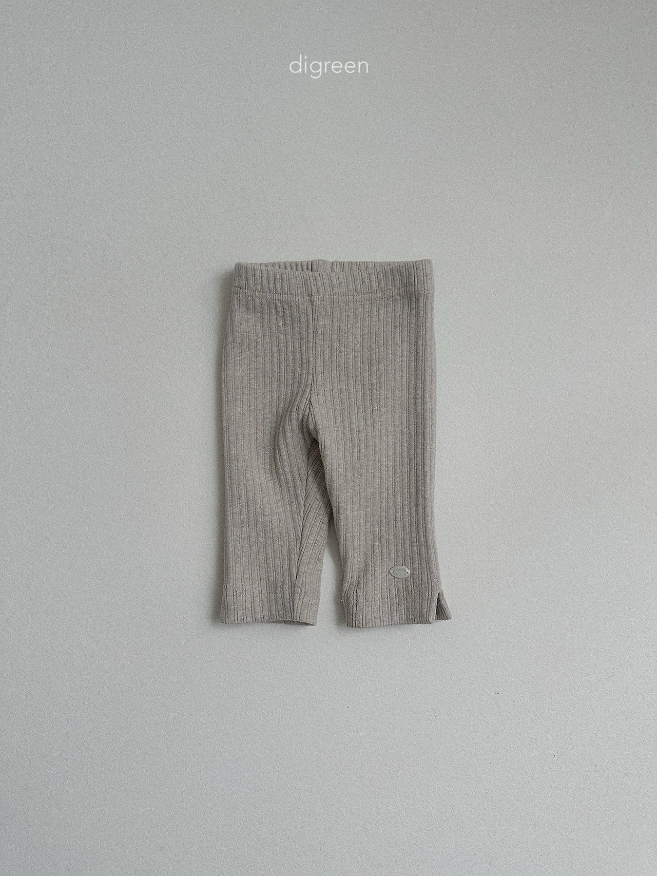 《予約》Rib Capri Leggings / digreen