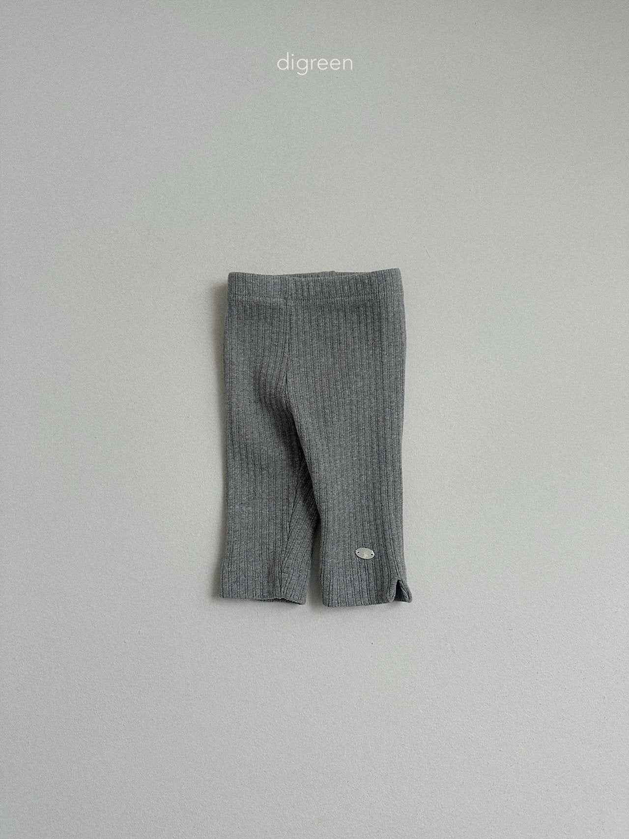 《予約》Rib Capri Leggings / digreen