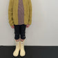 《予約》Rib Capri Leggings / digreen