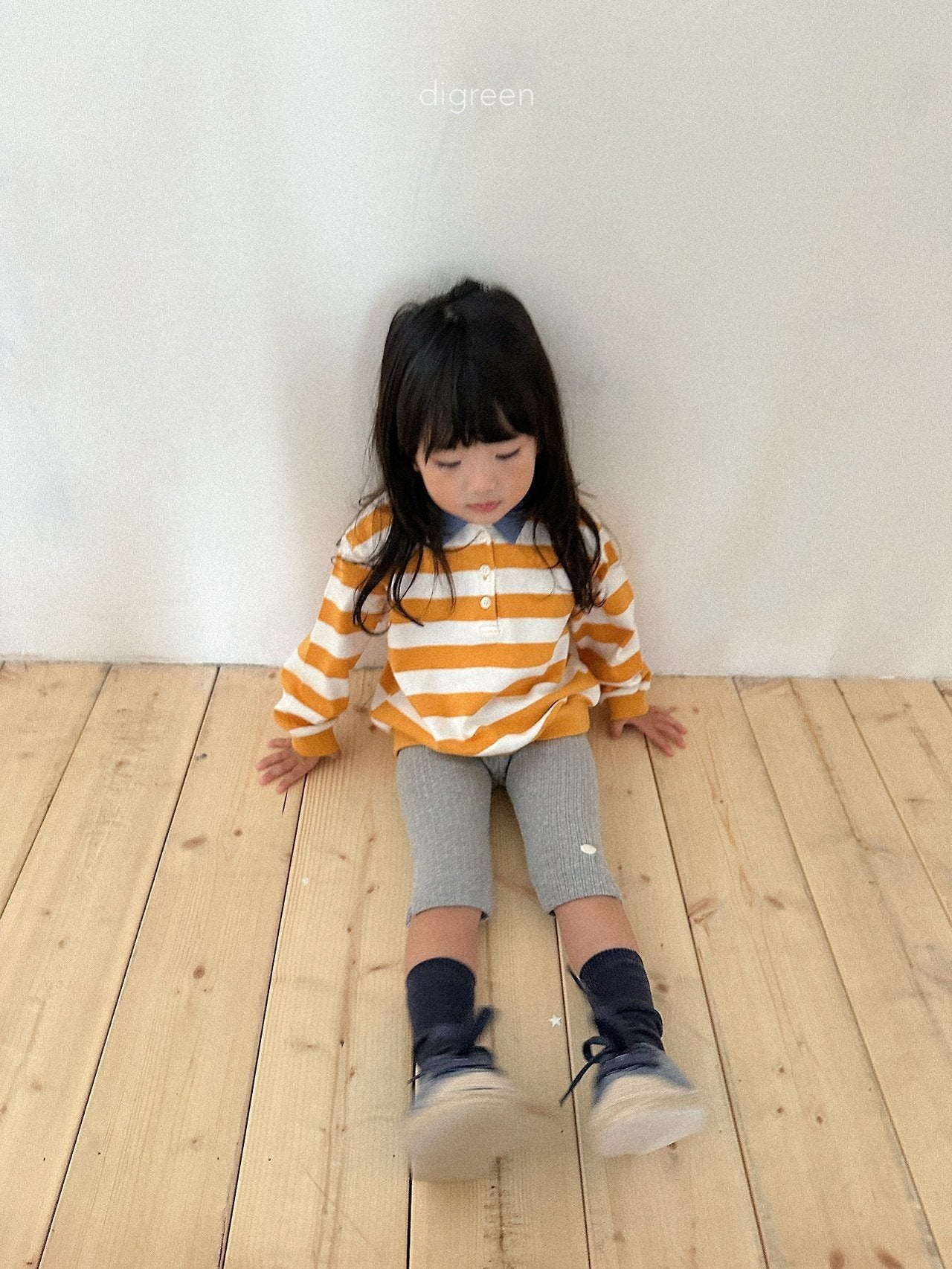 《予約》Rib Capri Leggings / digreen