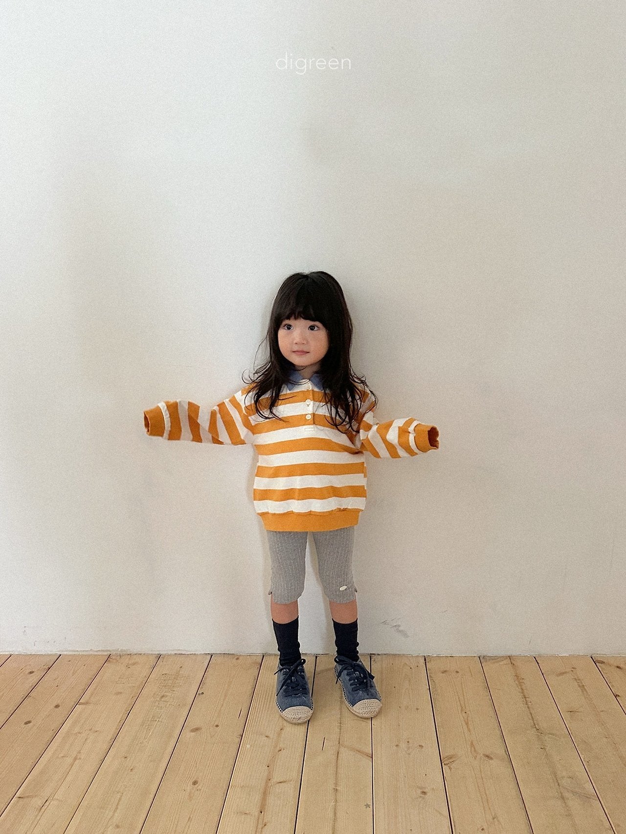 《予約》Rib Capri Leggings / digreen