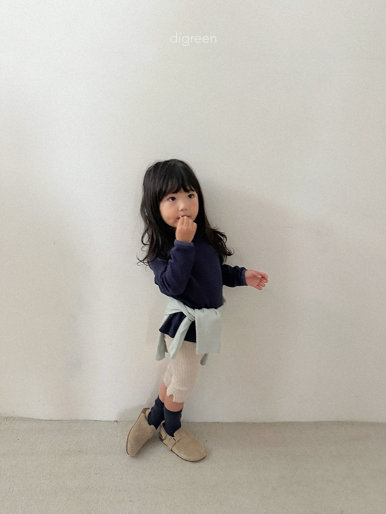 《予約》Rib Capri Leggings / digreen