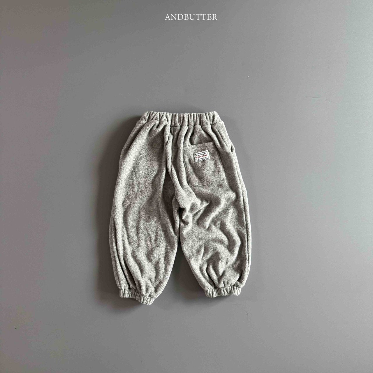 《予約》Argyle Terry Jogger Pants / andbutter