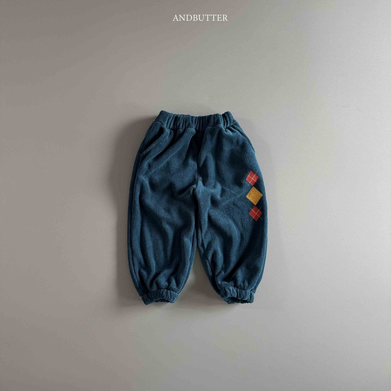 《予約》Argyle Terry Jogger Pants / andbutter