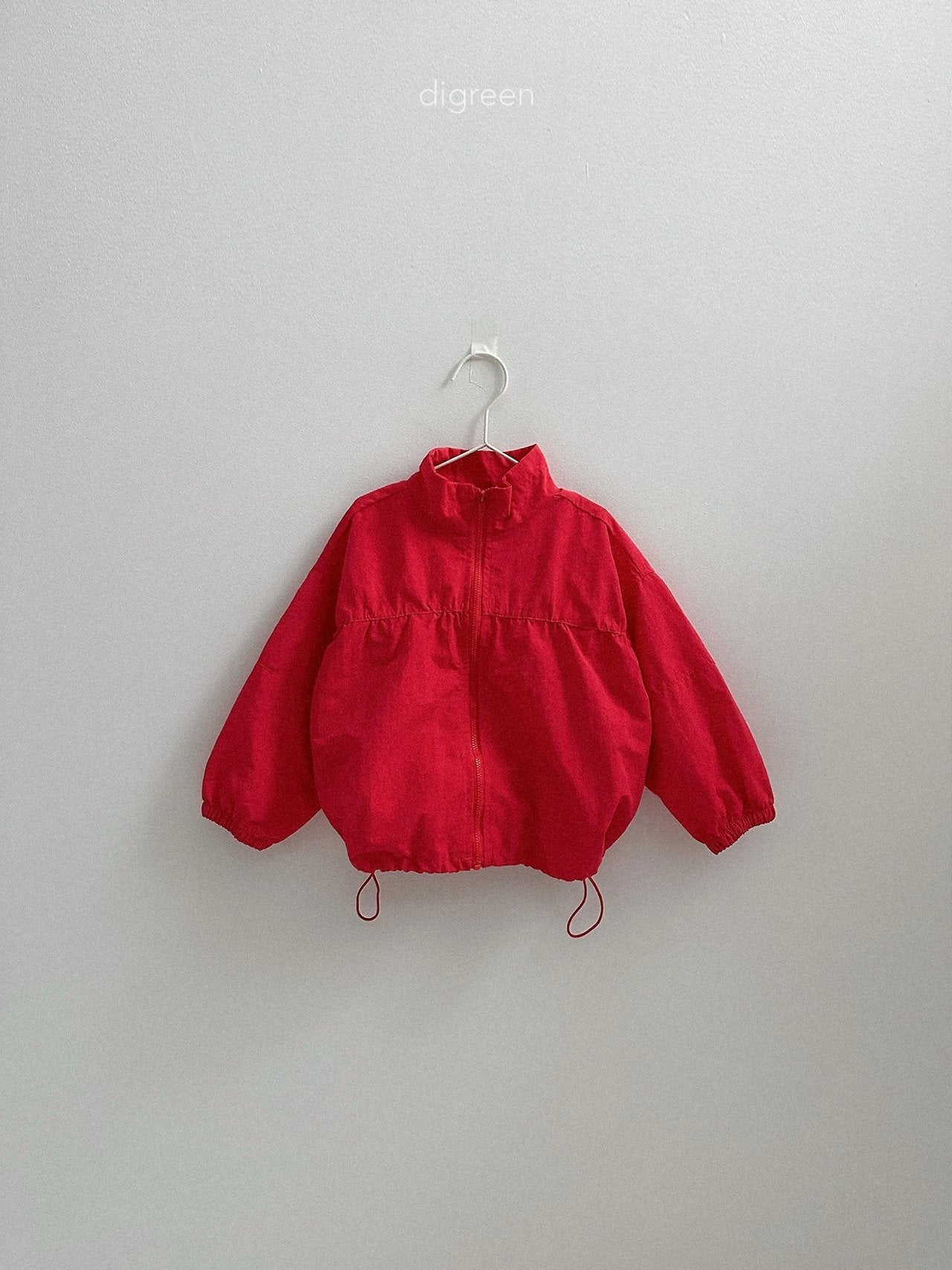 《予約》Rib Windbreaker / digreen