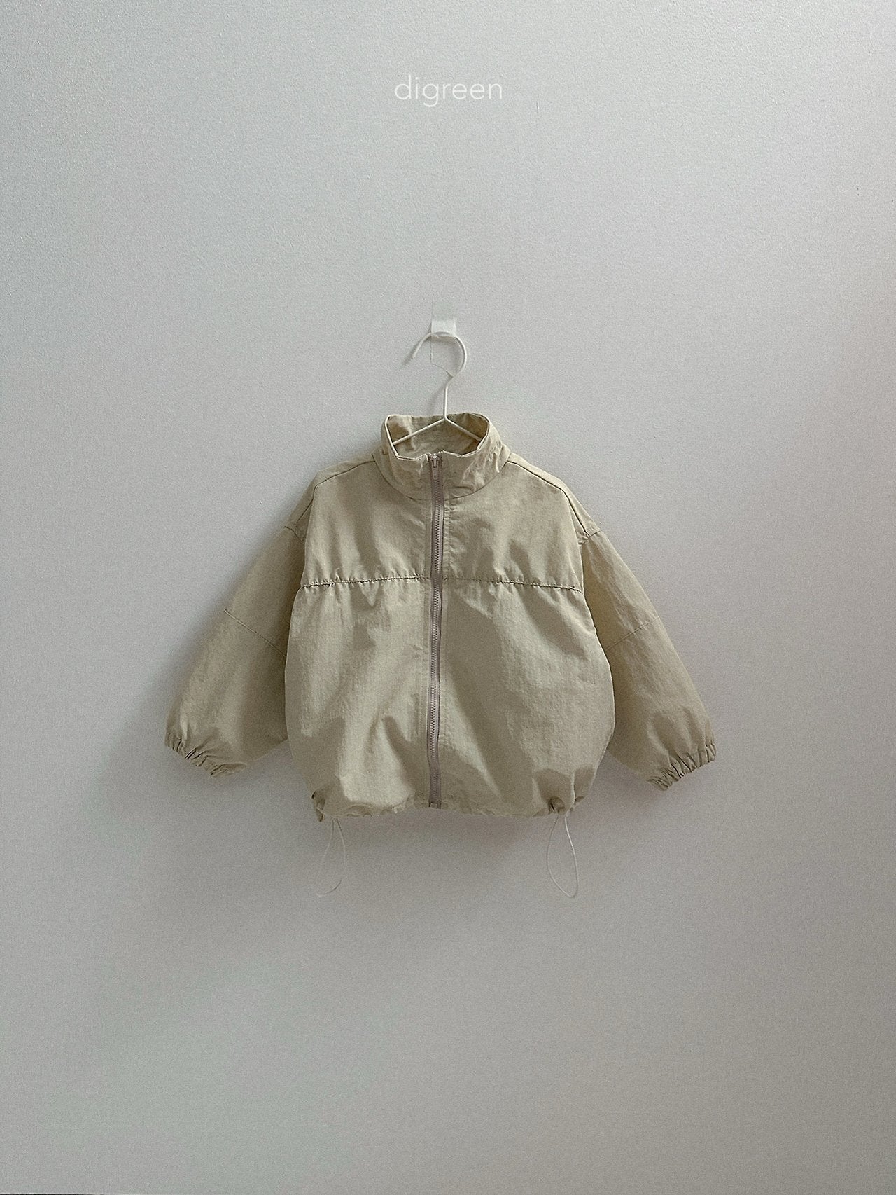 《予約》Rib Windbreaker / digreen