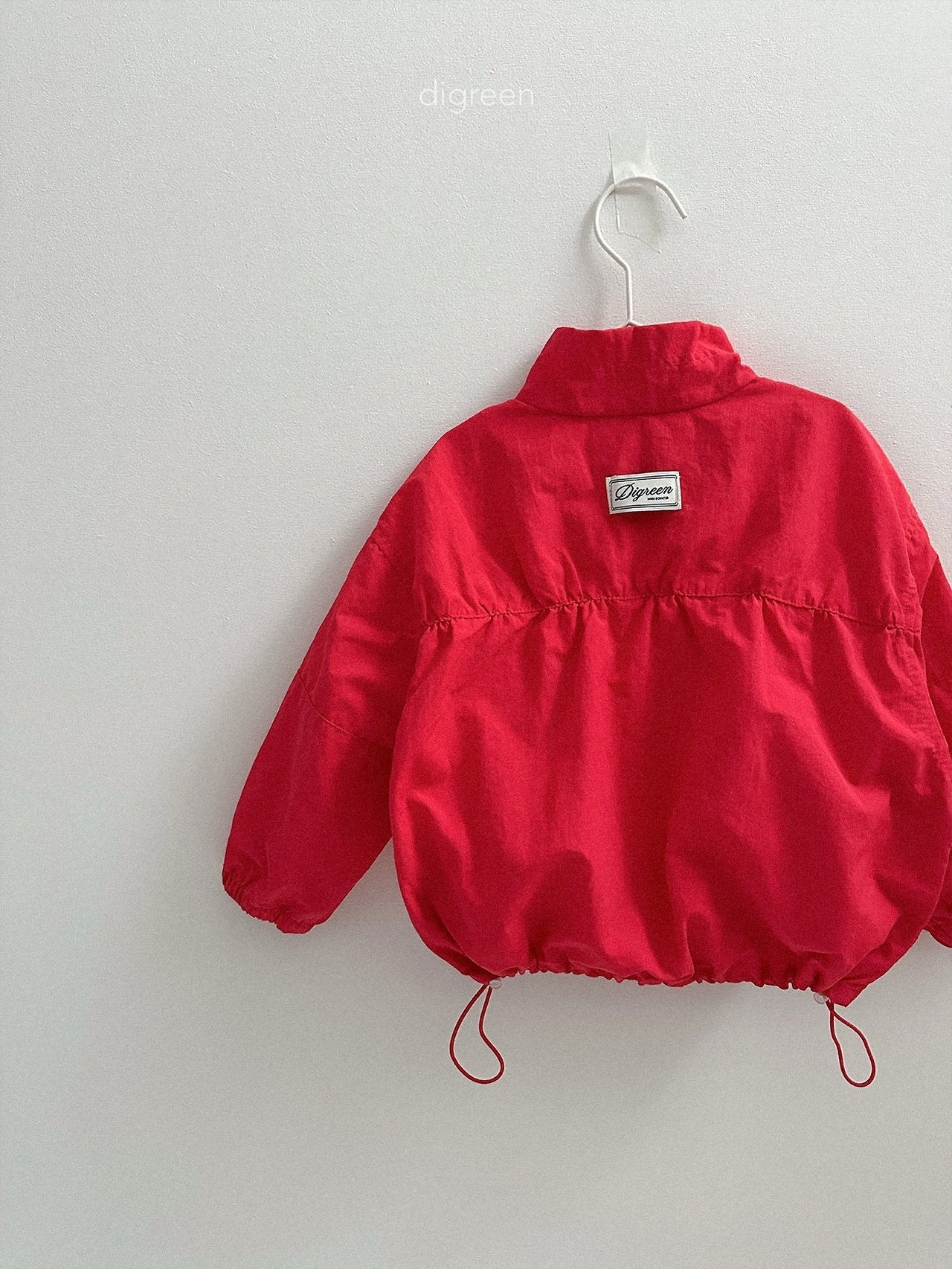 《予約》Rib Windbreaker / digreen