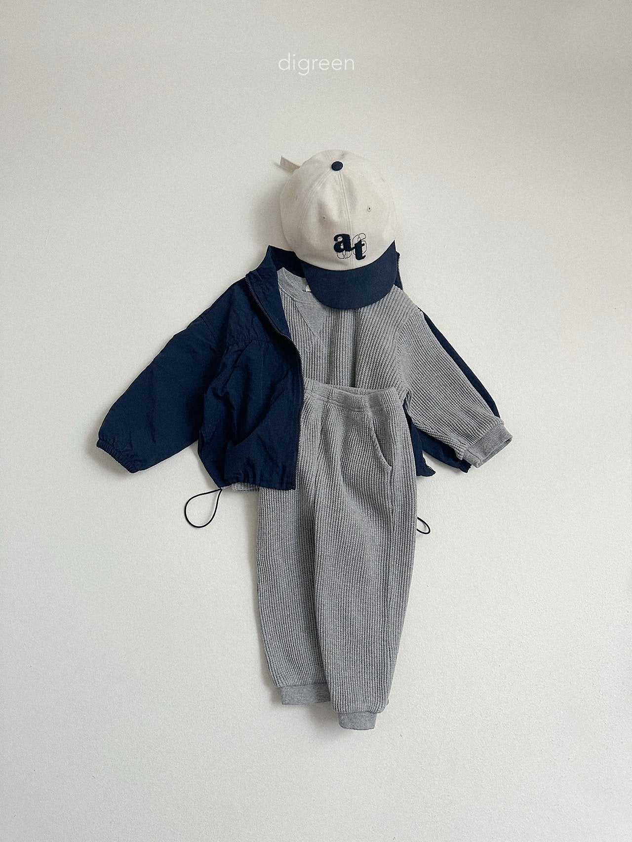 《予約》Rib Windbreaker / digreen