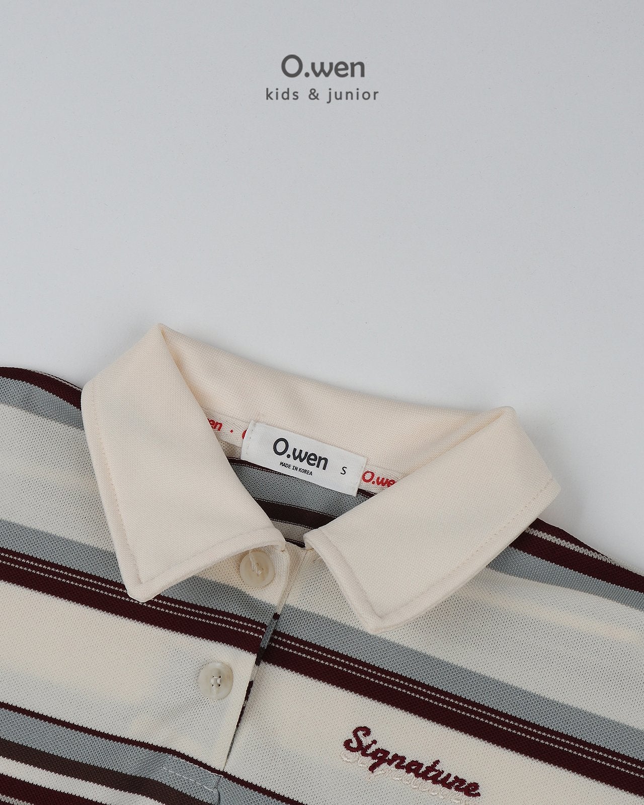 《予約》Signature Polo Shirt / O.wen