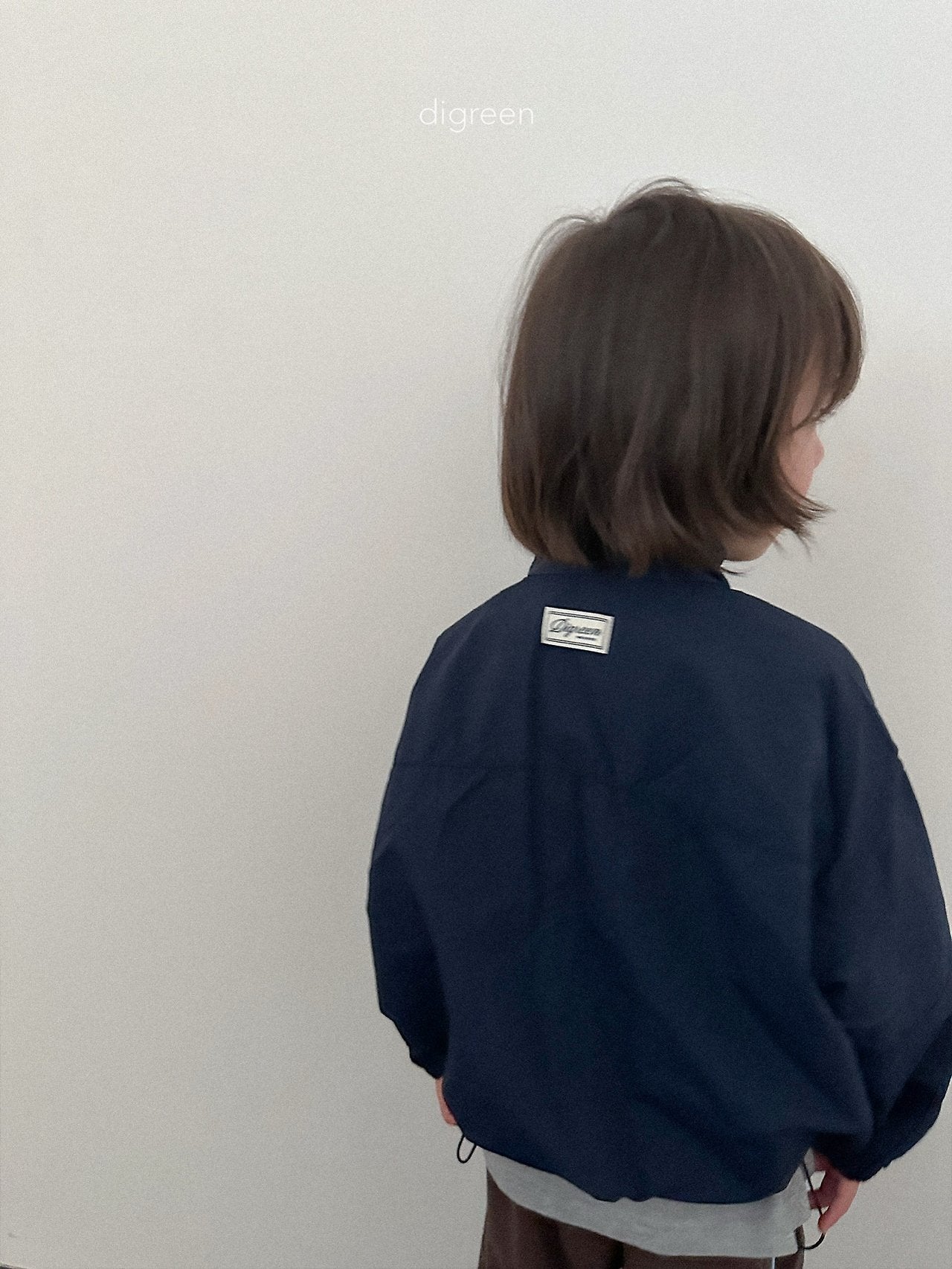 《予約》Rib Windbreaker / digreen