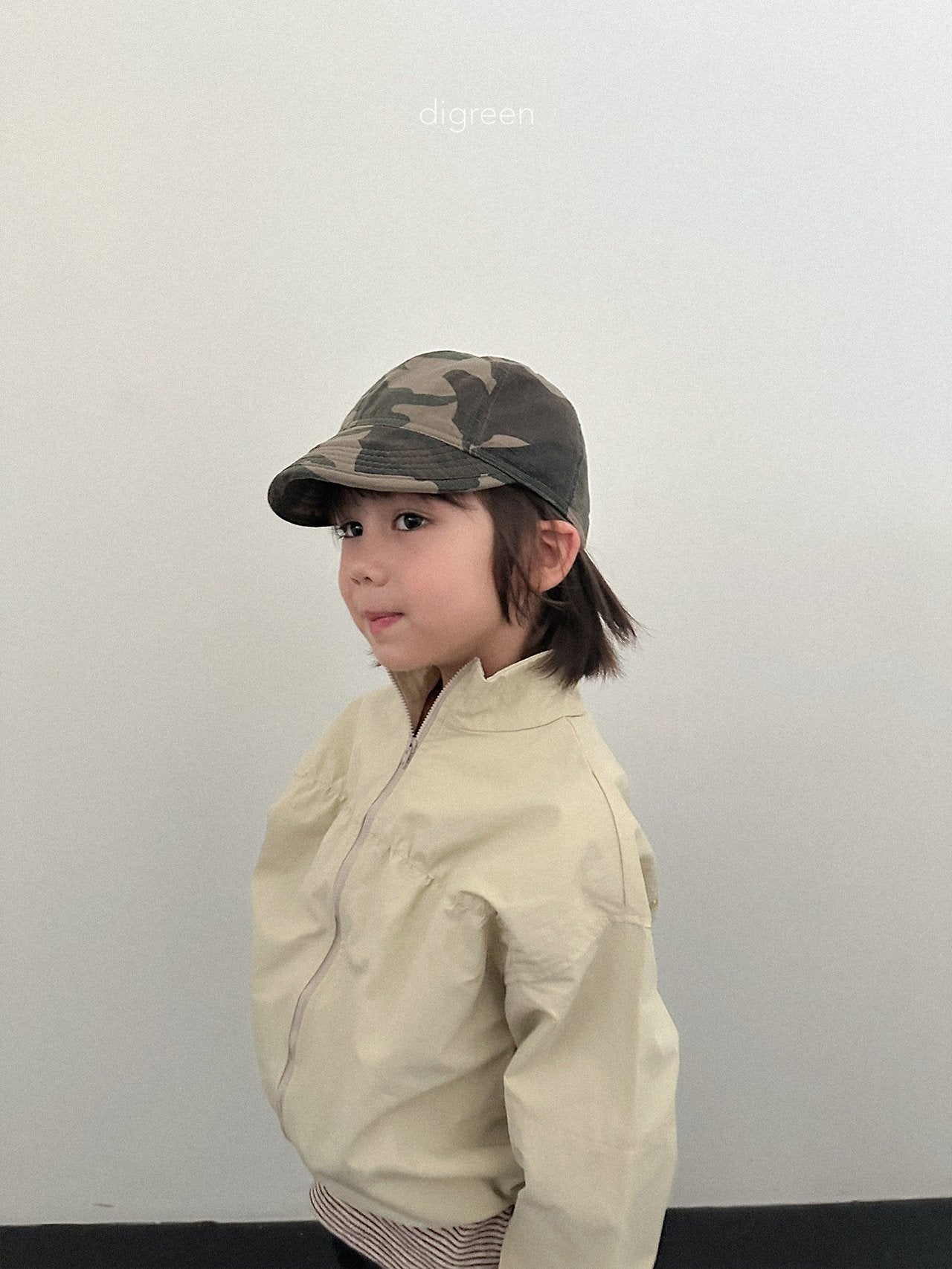 《予約》Rib Windbreaker / digreen