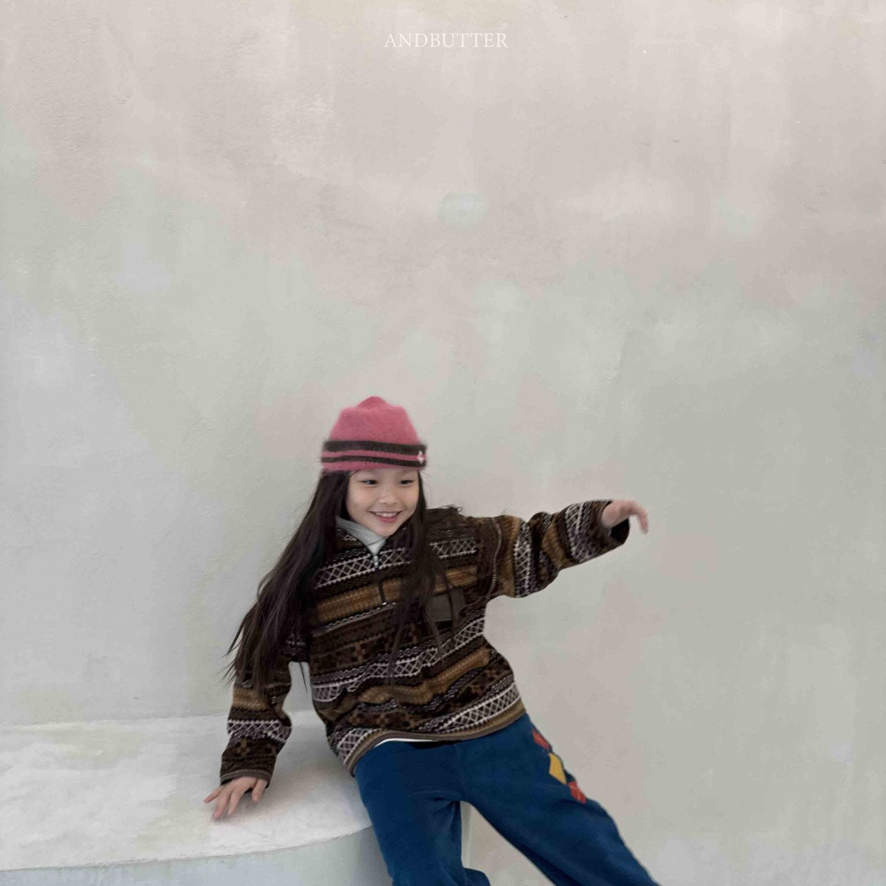 《予約》Argyle Terry Jogger Pants / andbutter