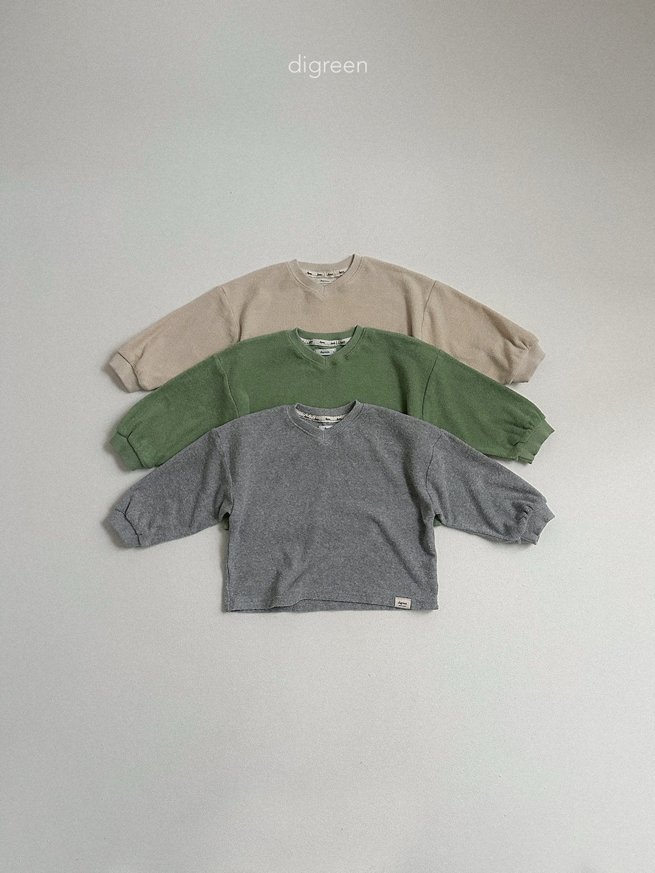 《予約》Sand Terry Man to Man / digreen