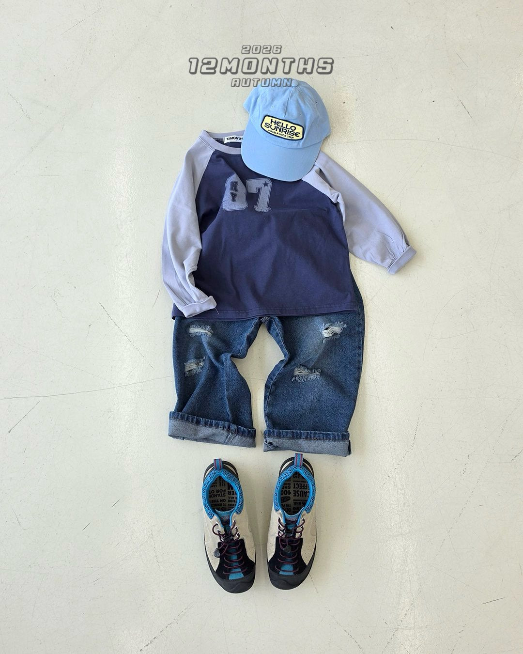 《予約》Seven Raglan Tee / 12months