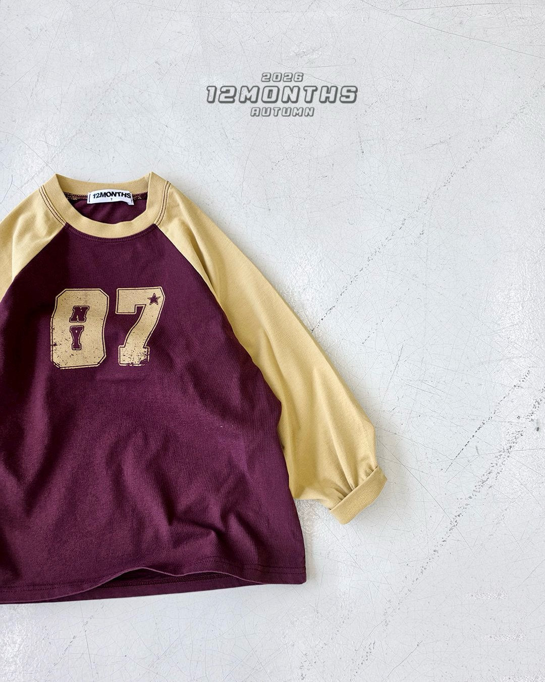 《予約》Seven Raglan Tee / 12months