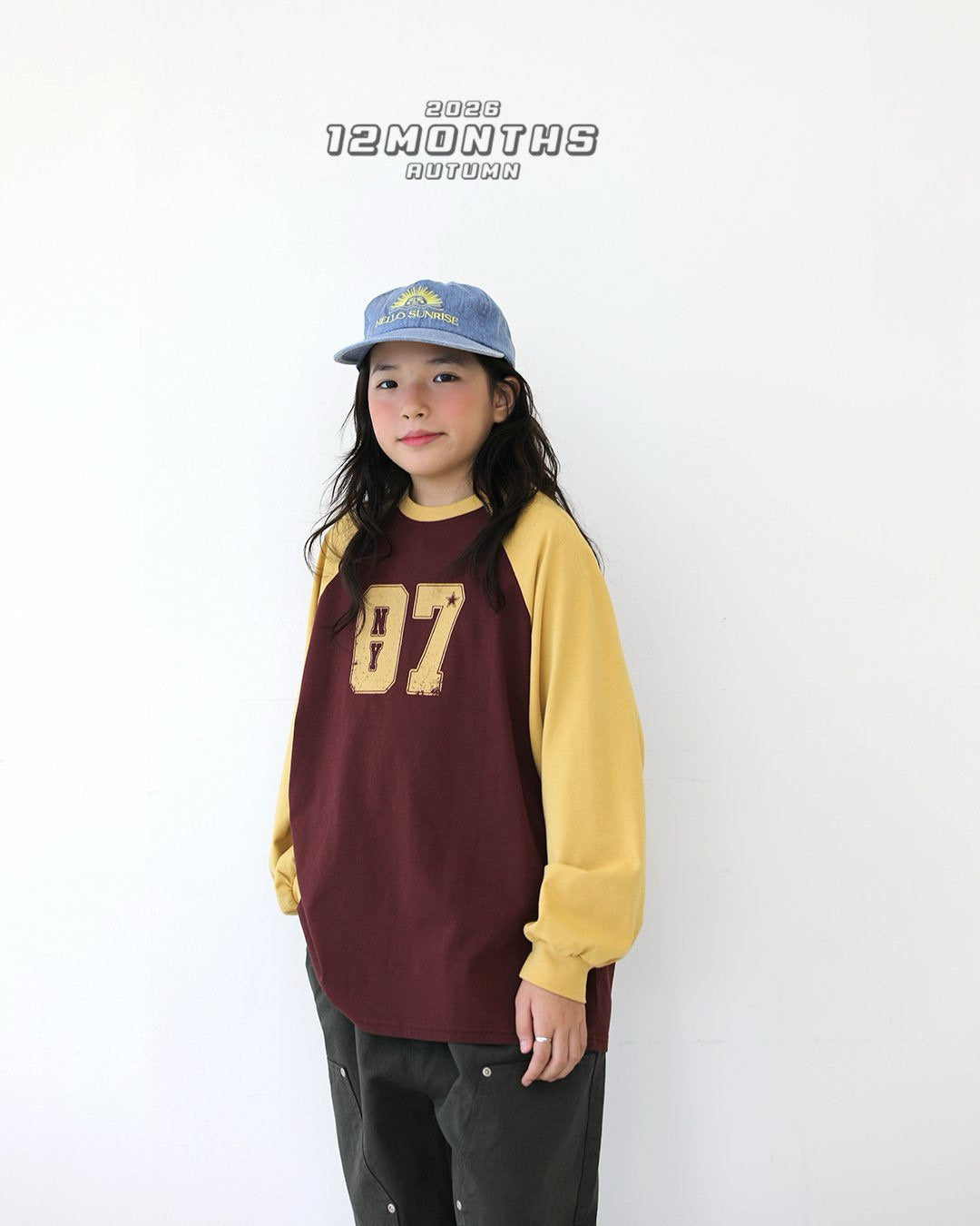 《予約》Seven Raglan Tee / 12months