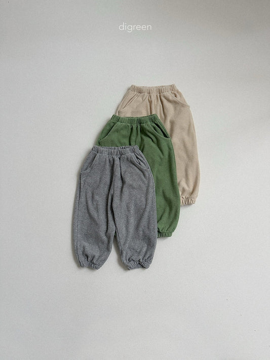 《予約》Sand Terry Jogger Pants / digreen