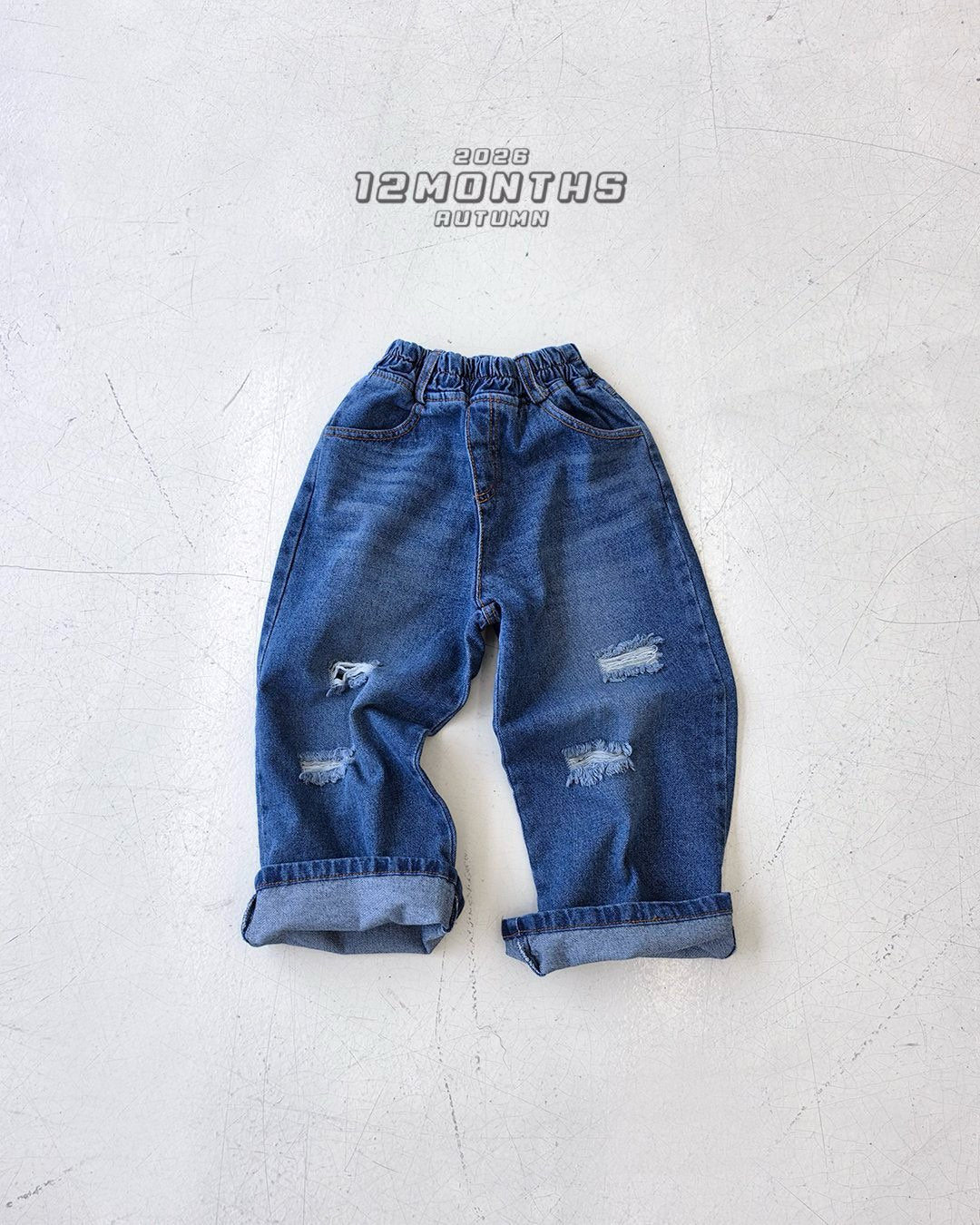 《予約》Old Denim Pants / 12months