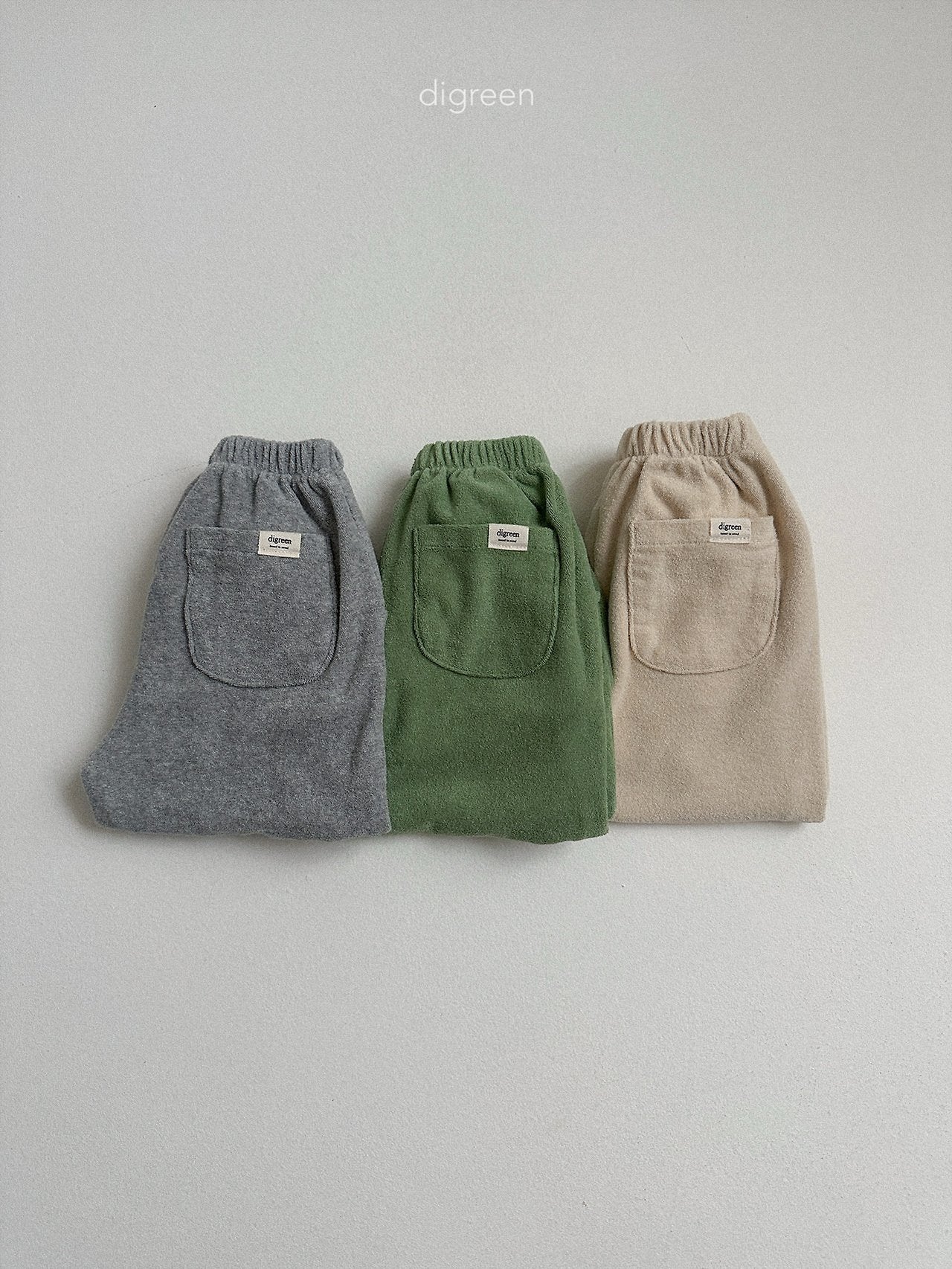 《予約》Sand Terry Jogger Pants / digreen