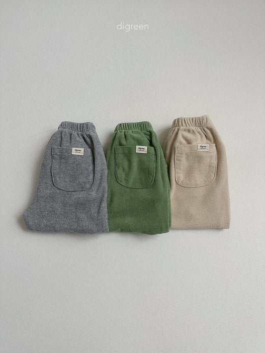 《予約》Sand Terry Jogger Pants / digreen