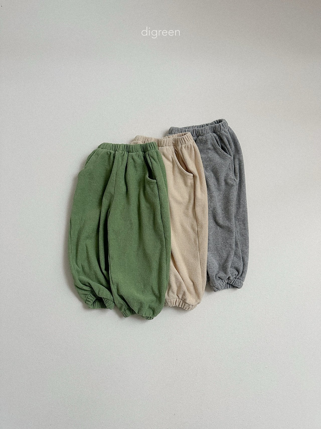 《予約》Sand Terry Jogger Pants / digreen
