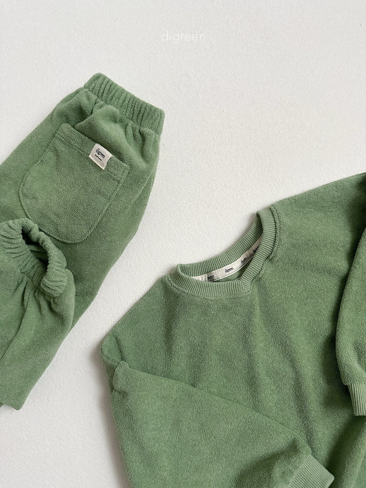 《予約》Sand Terry Jogger Pants / digreen