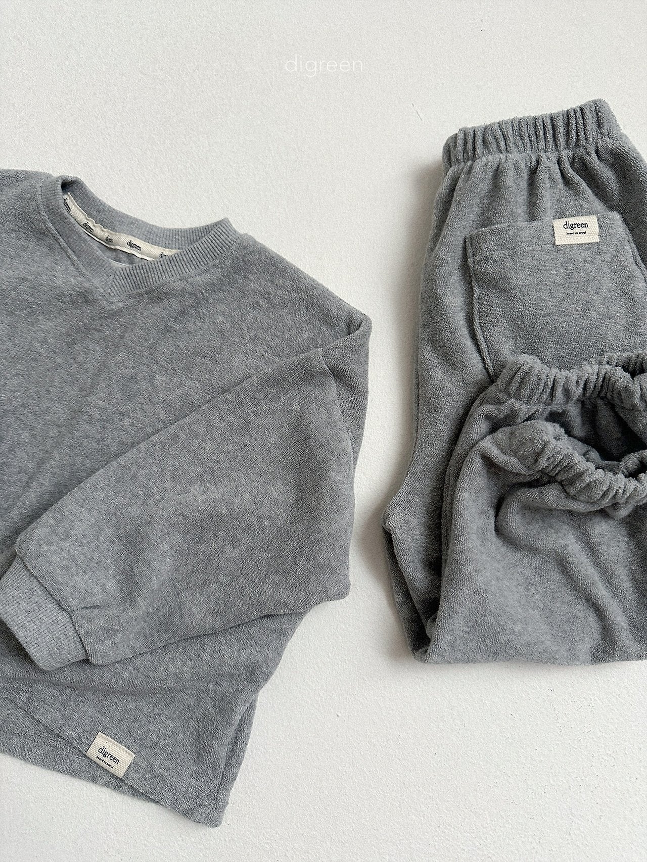 《予約》Sand Terry Jogger Pants / digreen