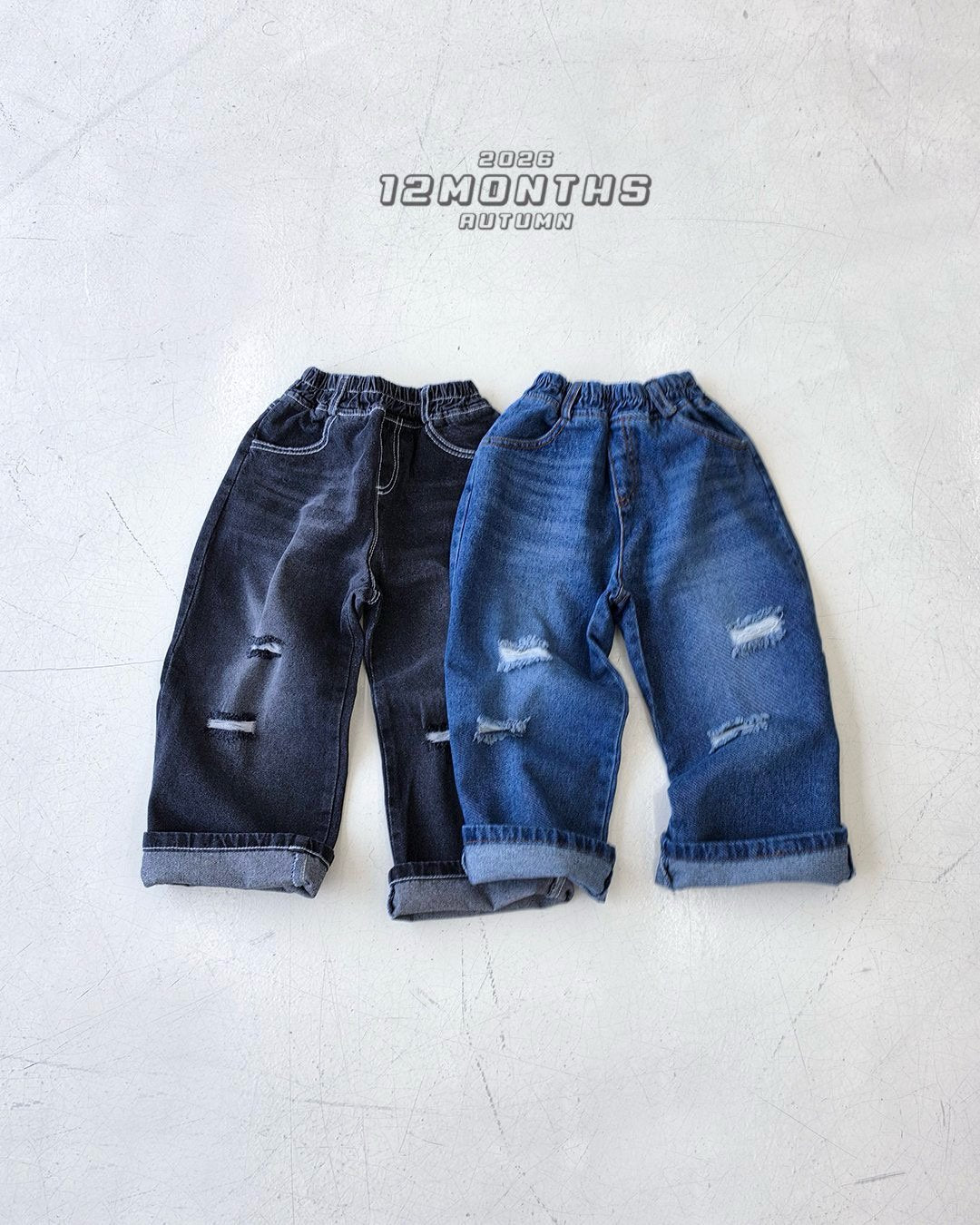 《予約》Old Denim Pants / 12months