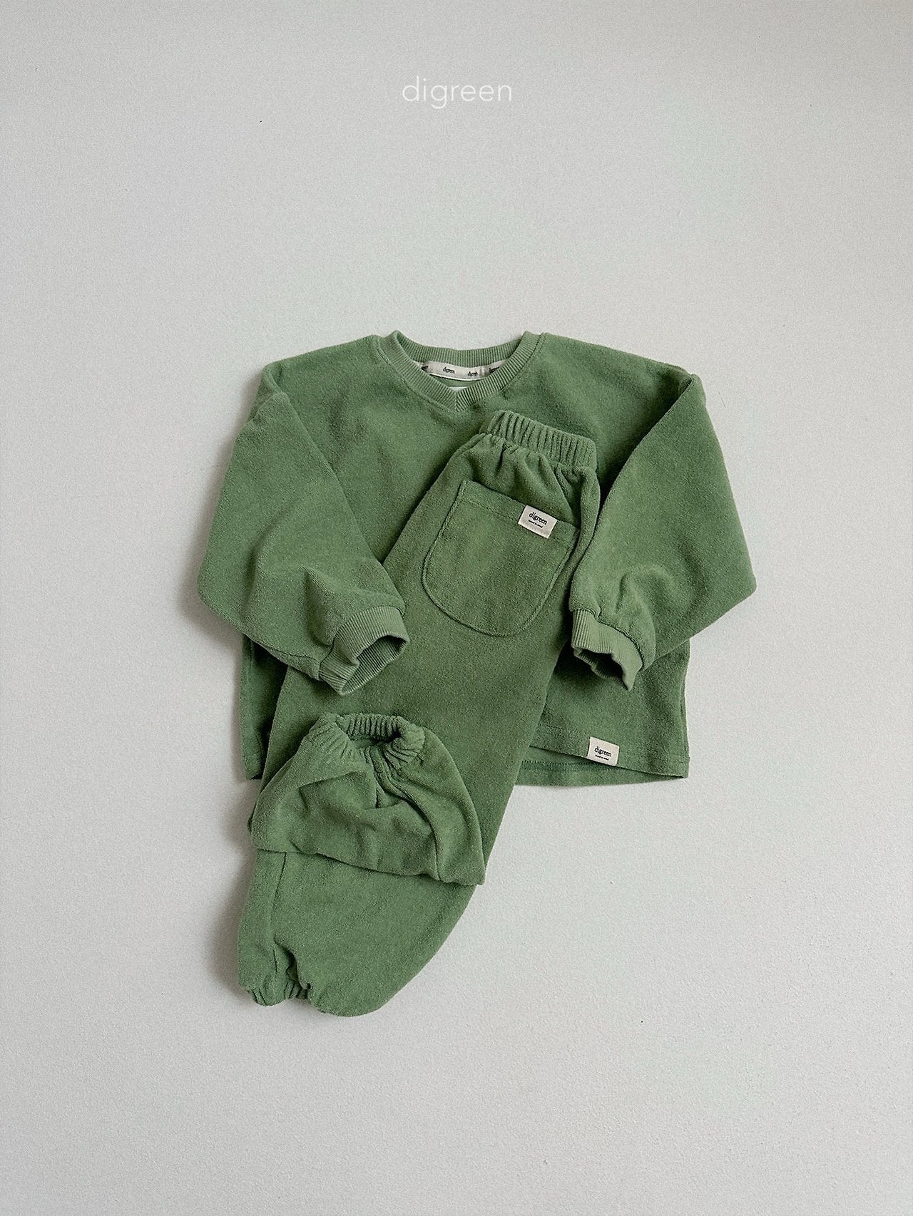 《予約》Sand Terry Jogger Pants / digreen