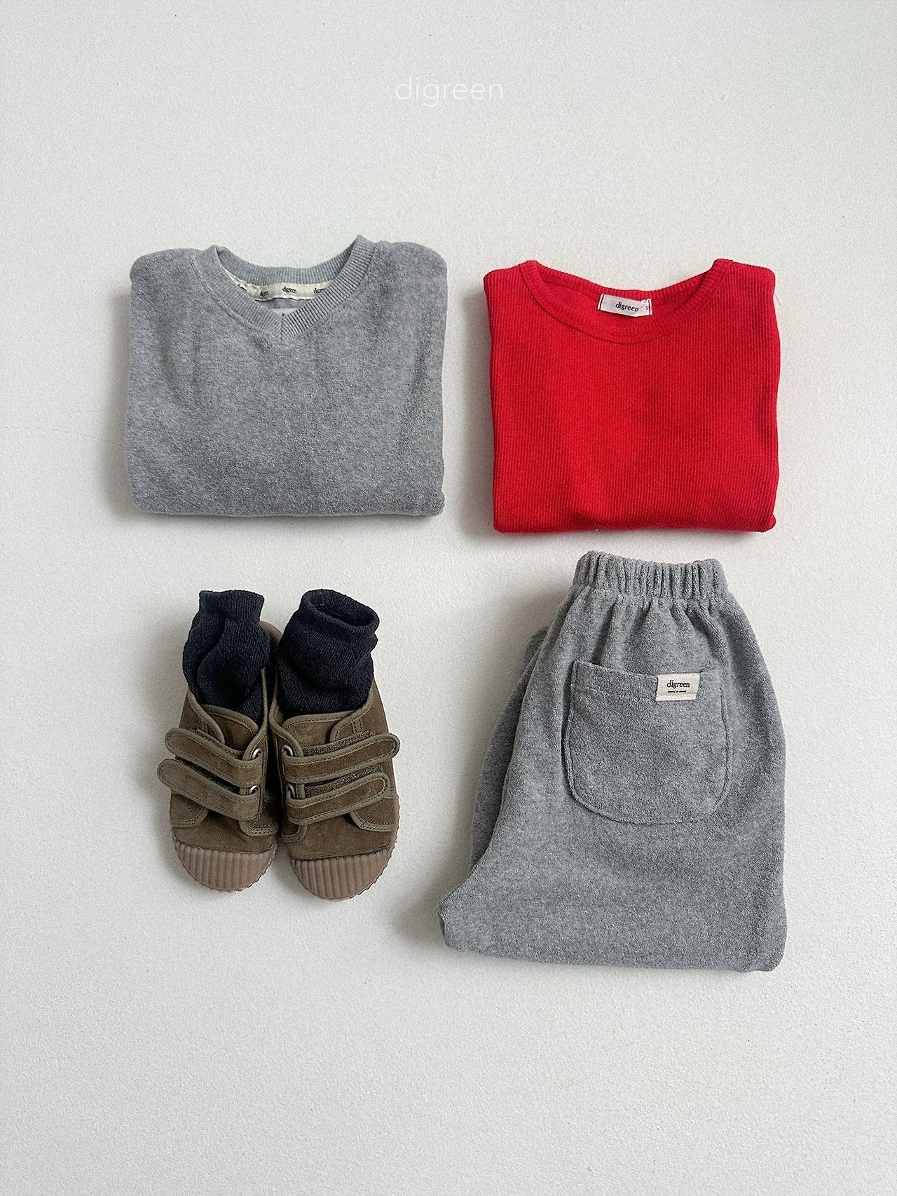《予約》Sand Terry Jogger Pants / digreen