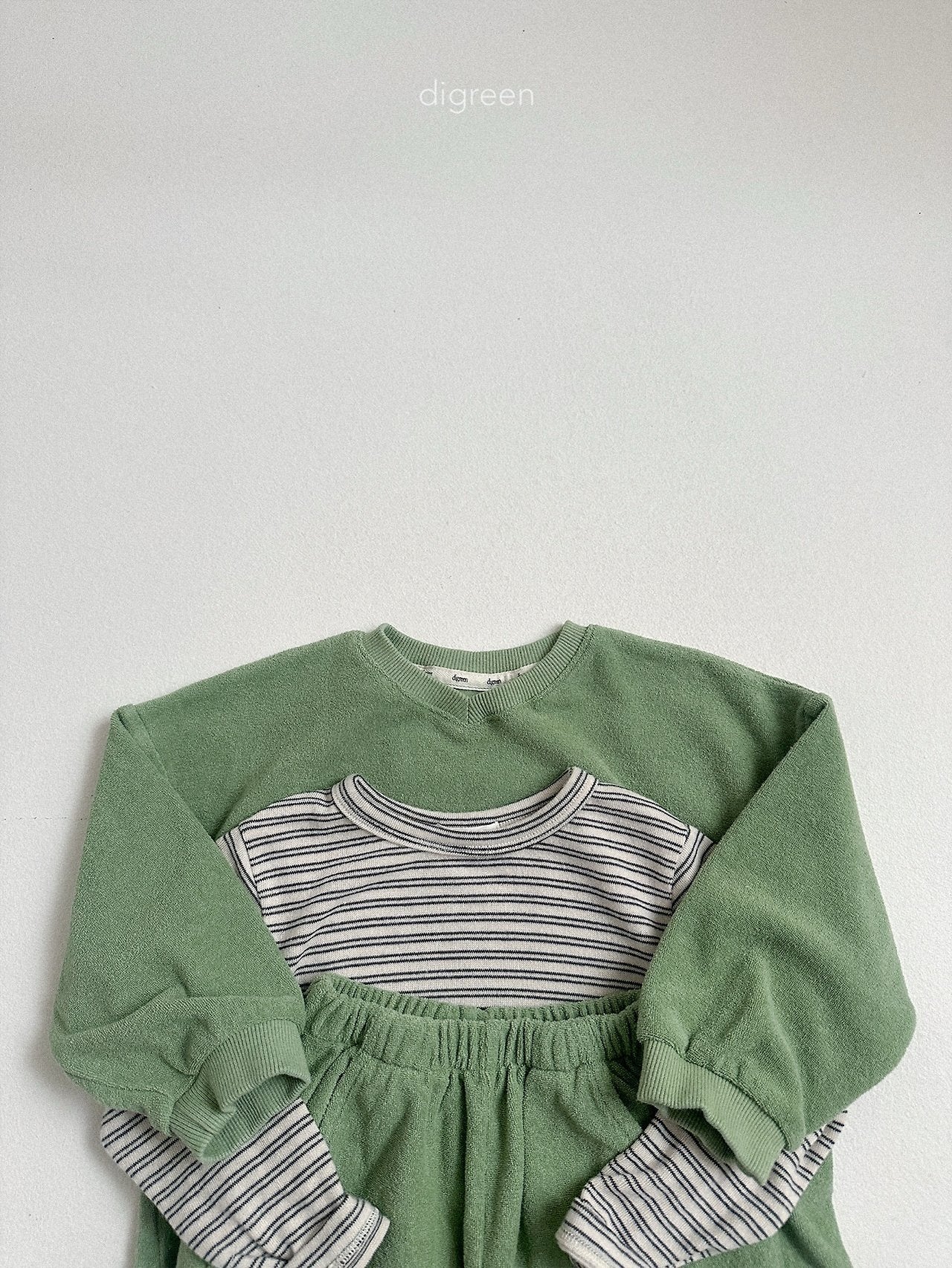 《予約》Sand Terry Jogger Pants / digreen