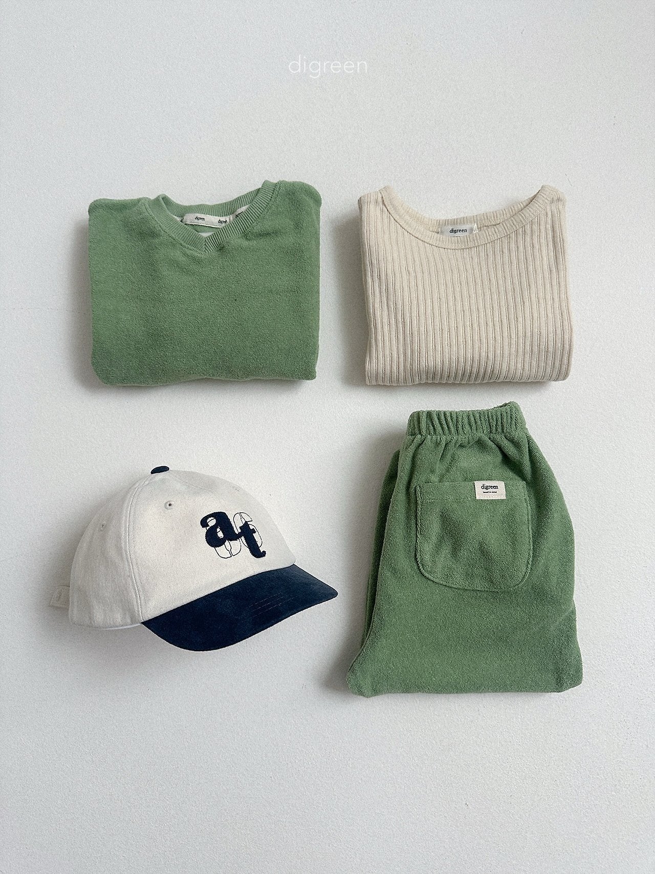 《予約》Sand Terry Jogger Pants / digreen